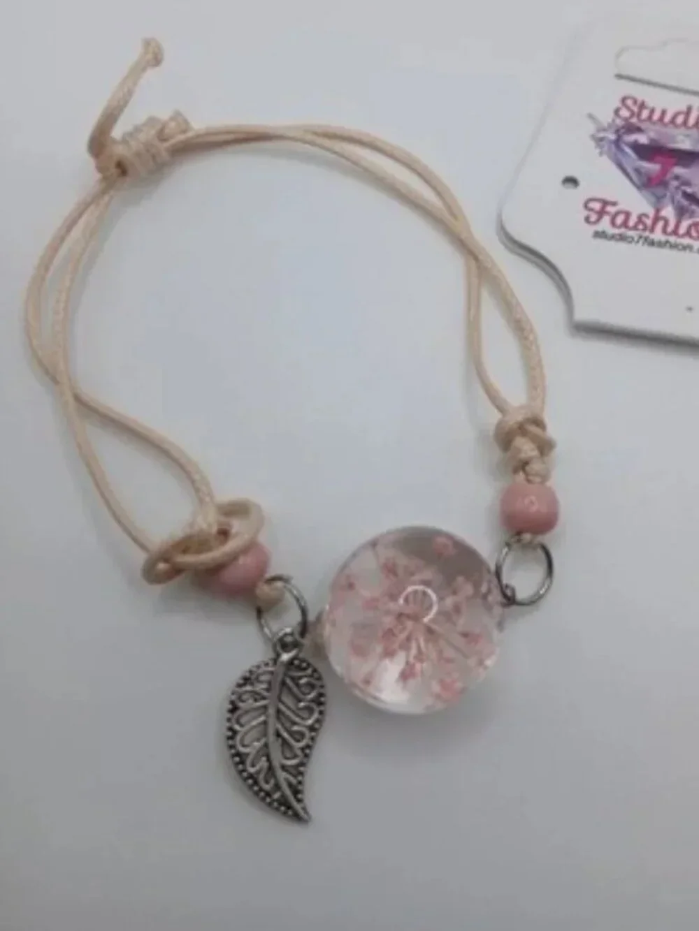 Kids Floral Charm Bracelet